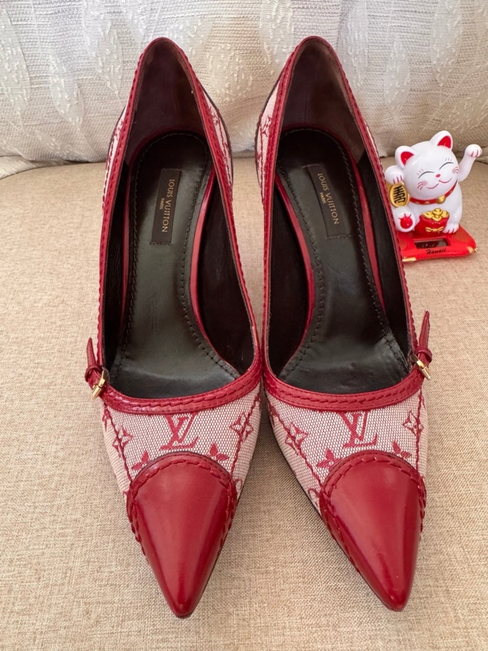 LOUIS VUITTON Monogram Mini Lin Shoes